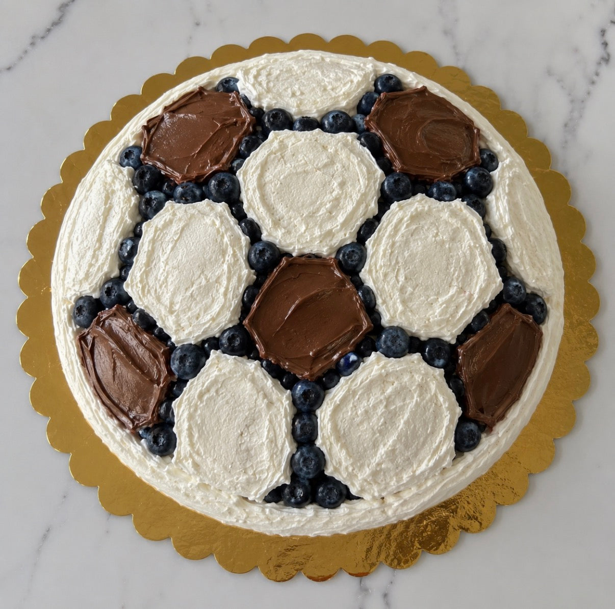 Soccer pavlova